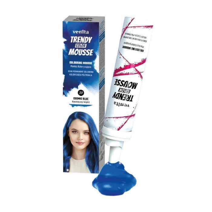 Espuma de Color 75ml - Venita : COSMIC BLUE - 1