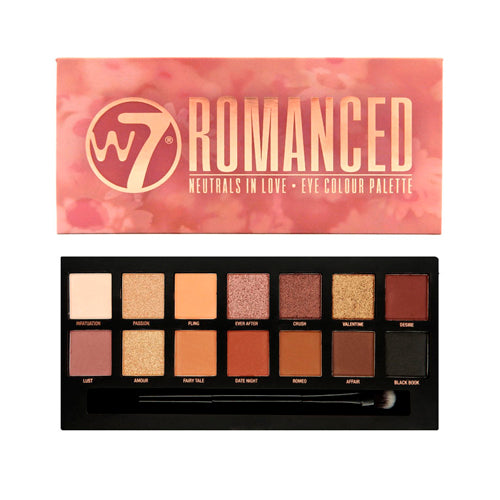 Romanced Paleta de Sombras - W7 - 1