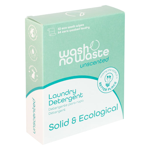 Detergente en tiras biodegradable - Sin Fragancia - Wash No Waste - 2