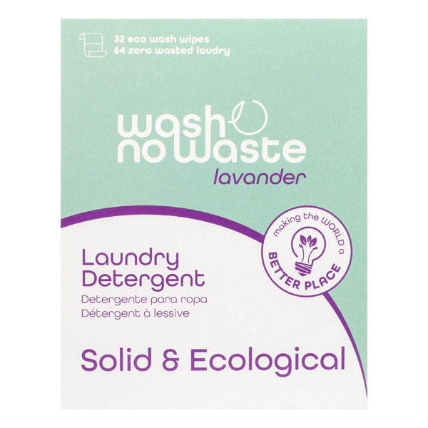 Detergente en tiras biodegradable - Lavanda - Wash No Waste - 5