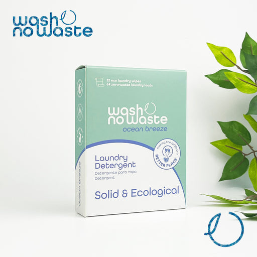 Detergente en tiras biodegradable - Brisa Oceánica - Wash No Waste - 1